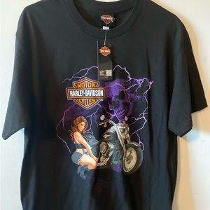 NWT MENS HARLEY DAVIDSON TAMPA FLORIDA TSHIRT SZ L